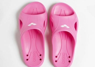 ARENA GIRLS` HYDROSOFT II SLIDE SANDALS ΡΟΖ - ARENA - 